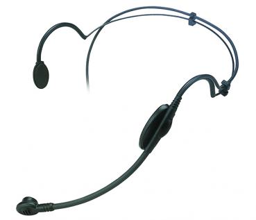 Headset-Mikrofon / Kopfbügelmikrofon schwarz - HS 717 SEV