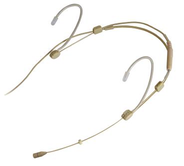 Headset Mikrofon / Kopfbügelmikrofon Omnidirektional  - HS 790 SO mit Transport/Aufbewahrungsbox