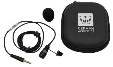 Lavalier / Krawattenmikrofon German Acoustics MC 206 3.5 mit Box