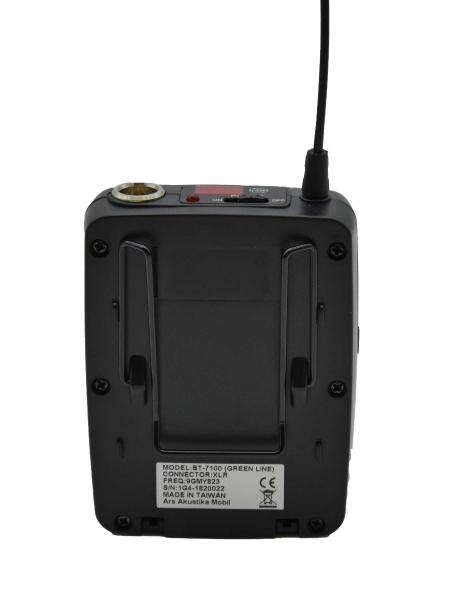 German Acoustics Funk Taschensender BT 7100 / 823-832 MHz