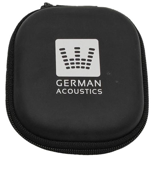 Lavalier / Krawattenmikrofon German Acoustics MC 206 AK mit Box