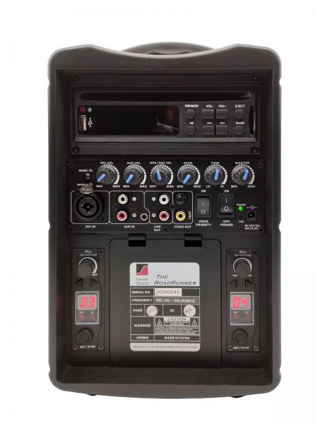 RoadRunner 16K  /  60 Watt Akku Lautsprechersystem mit 2 Funkempfängern